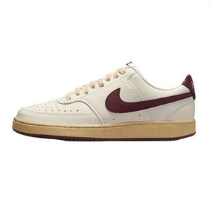 Nike Men's Court Vision Low Next Nature - Sail/Dark Beetroot